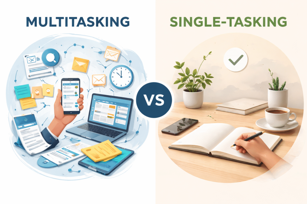 stop multitasking