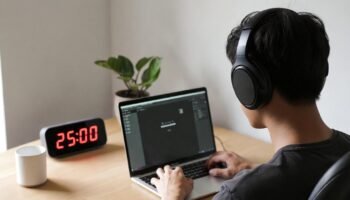 Mindful tech gadgets improving focus and supporting balanced screen time for better mental health