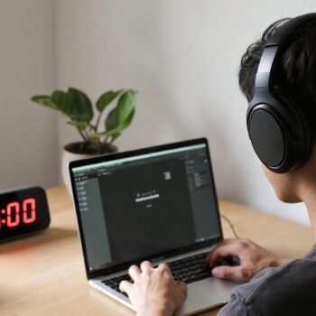 Mindful tech gadgets improving focus and supporting balanced screen time for better mental health