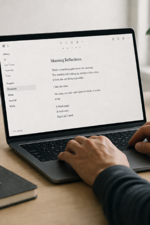 Minimalist Writing Software