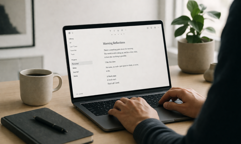 Minimalist Writing Software