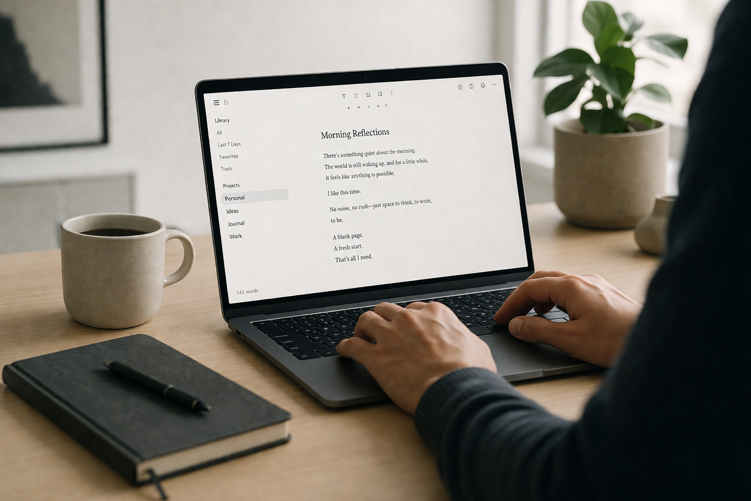 Minimalist Writing Software