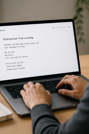 Minimal Writing Apps Improve Focus