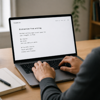 Minimal Writing Apps Improve Focus