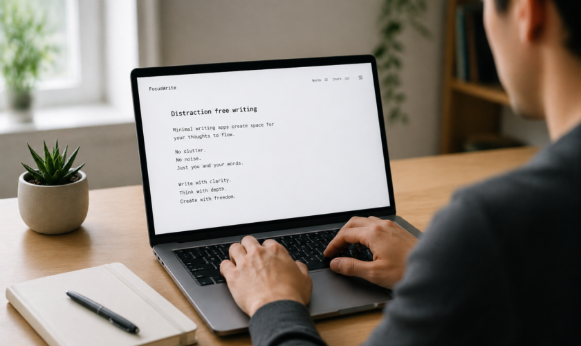Minimal Writing Apps Improve Focus