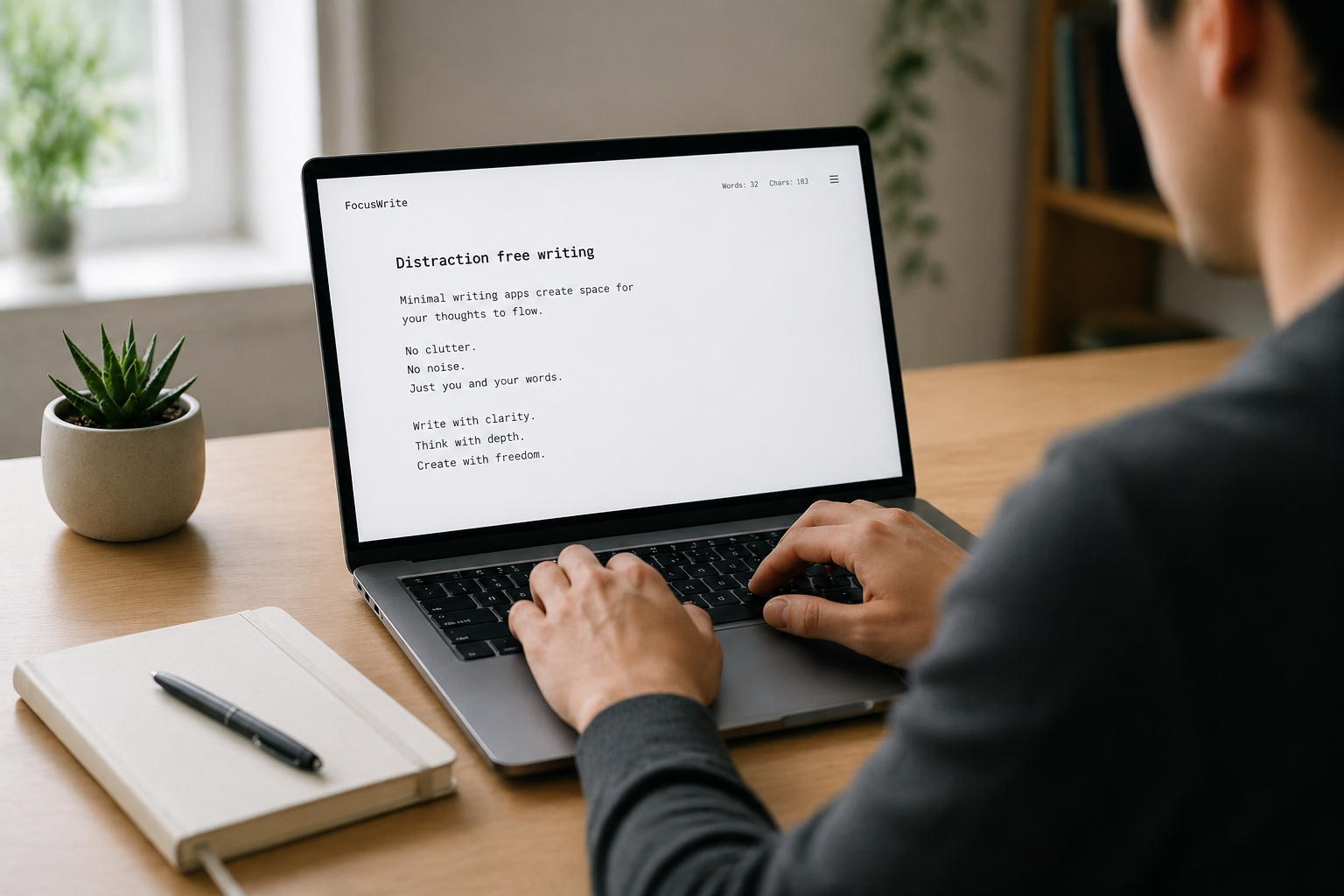 Minimal Writing Apps Improve Focus