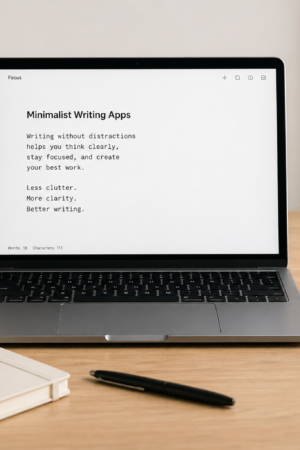 Minimalist Writing Apps for Android and PC