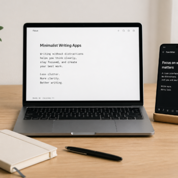 Minimalist Writing Apps for Android and PC