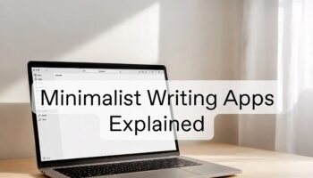Minimalist Writing App